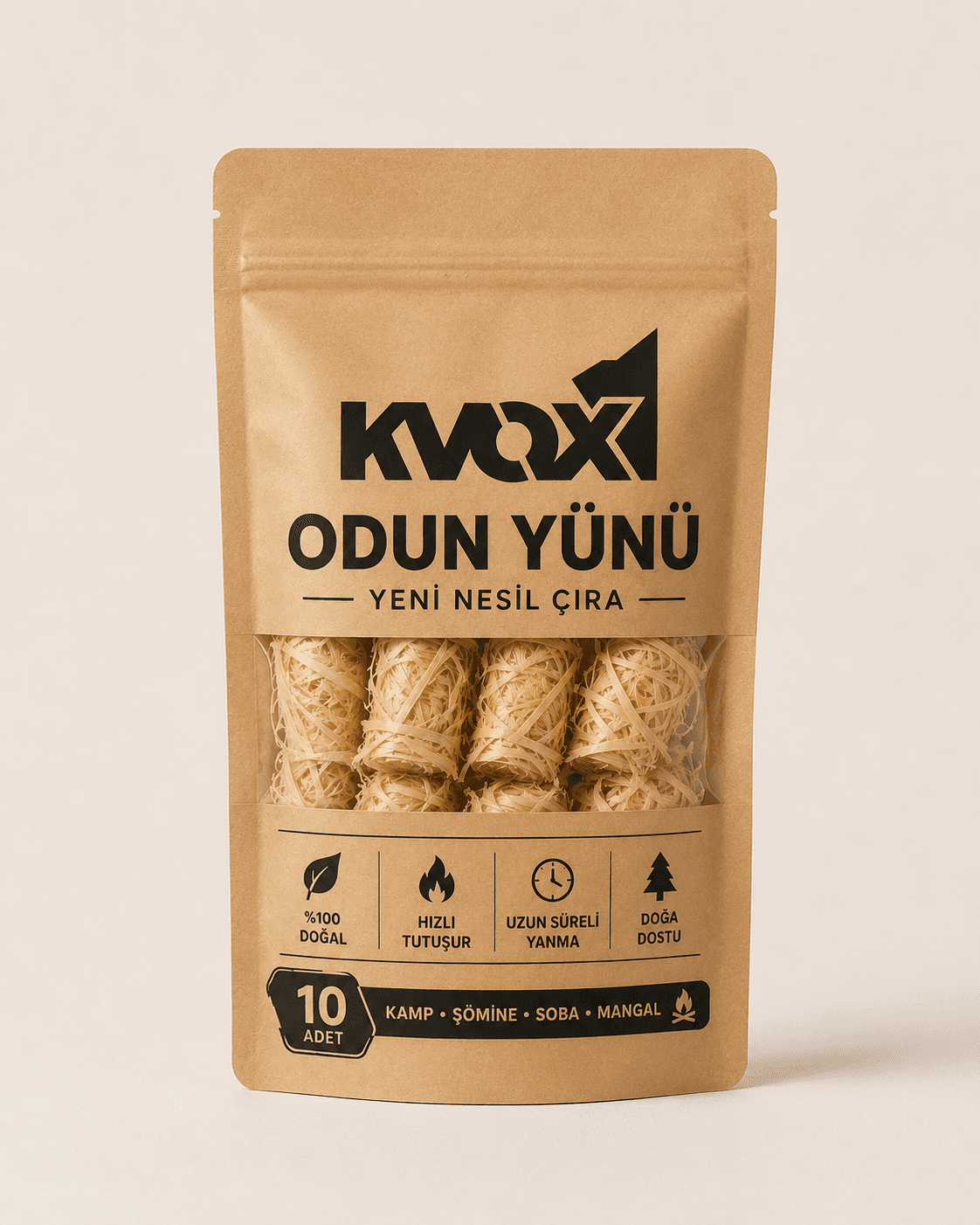 Kvox Odun Yünü - Yeni Nesil Çıra